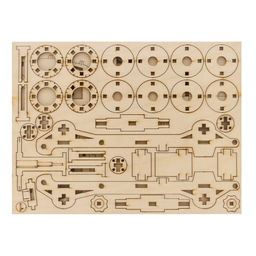 REZARK BIR-002 Пазл 3D 73 элемент. Грузовик