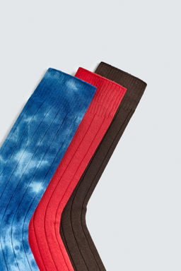 CALCETINES RIB COMBINADOS PACK 3 AARON LEVINE X ZARA / varios  фото 3