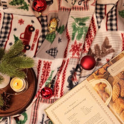 Плед флисовый новогодний «Экономь и Я. Рождество» 150×130 см