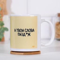 Кружка керамическая «Это ёж, а твои слова ложь», 320 мл
