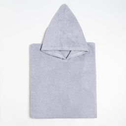 Полотенце-пончо Крошка Я Гномик, цвет серый, размер 24-32, 100 % хлопок, 320 г/м2  фото 6