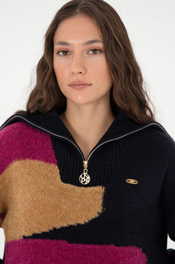 Женский темно-синий свитер Неожиданная скидка в корзине - U.s. polo assn фото 2