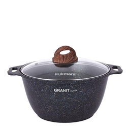 ЛА_АП_GRANIT ULTRA INDUCTION (blue) Кастрюля 3,0л со стек/кр., арт. кгги33а