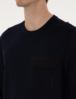 Lacivert Regular Fit Sweatshirt - Pierre cardin фото 7