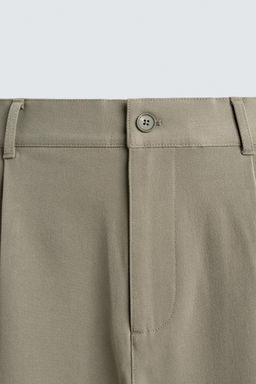PANTAL?N STRAIGHT FIT CONFORT / Khaki claro - Zara фото 9