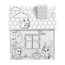 Домик-раскраска Весёлые зверята, 3в1 - Zabiaka фото 11