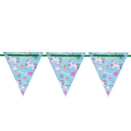 Флажки-растяжка "Сладость единорога"