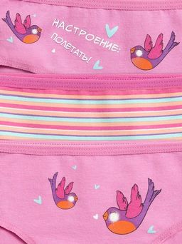 GULB3227/1(3шт. в упаковке) трусы для девочек - Pelican фото 2