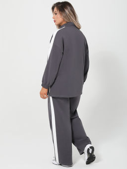 Джемпер 0431-1с серый