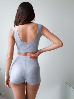 MY Топ бралетт на широких бретелях жен. рубчик DT402  фото 20