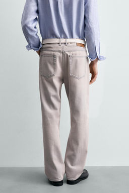 JEANS RELAXED ANKLE FIT / Azul claro - Zara фото 3