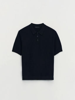 Джемпер поло фактурной вязки / Zarina