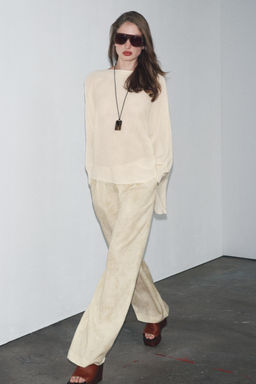 ZW COLLECTION TROUSERS WITH DARTS