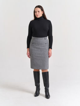 юбка для холодной погоды с ШЕРСТЬЮ - Трика фото 2