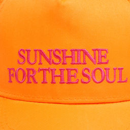 Кепка детская для девочки с сеткой Sunshine, цвет оранжевый, р-р 52-54, 5-7 лет