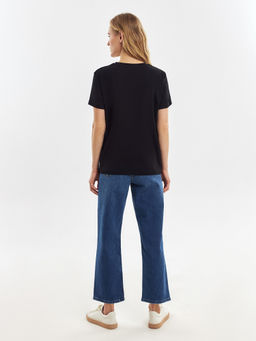 Футболка из мерсеризированного хлопка POMPA