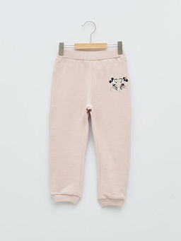 Beli Lastikli Minnie Mouse Bask?l? Pamuklu K?z Bebek E?ofman Alt