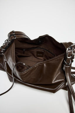 BUCKET BAG WITH BUCKLE DETAIL - Zara фото 6