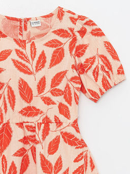 Bisiklet Yaka K?z ?ocuk Elbise - Waikiki фото 3