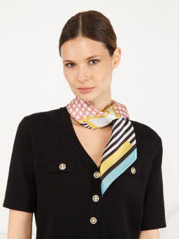 Платок жен. виск+шелк 70х70 LG34-814-11 - Labbra фото 4