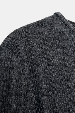 SOFT RIB T-SHIRT - Zara фото 7