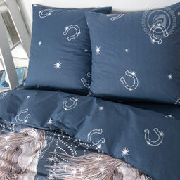 Постельное бельё Пегас (бязь премиум) Евро/Пододеяльник: 1 шт. - 215*200; Простыня: 1 шт. - 220*240; Наволочка: 2 шт. - 70*70; Премиум - Артпостель фото 2