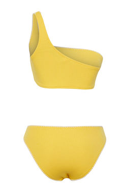 TRENDYOLMILLA Kahverengi Tek Omuz Nak?sl? Dokulu Regular Bikini Tak?m? TBESS25BT00020  фото 11