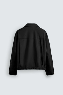 RELAXED FIT HERRINGBONE JACKET - Zara фото 8