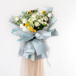 Цена за 20 шт. Плёнка матовая Краски сиреневый, 0,58 х 0,58 м - UPAK LAND фото 6