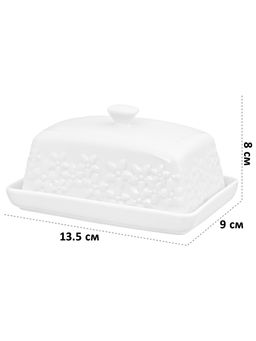 Масленка 13,5*9*8 см "Цветочки"