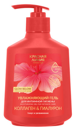 КР.ЛИНИЯ ИНТИМ гель д/интимн.гигиены Увлажняющий с коллагеном и гиалуроном 250мл