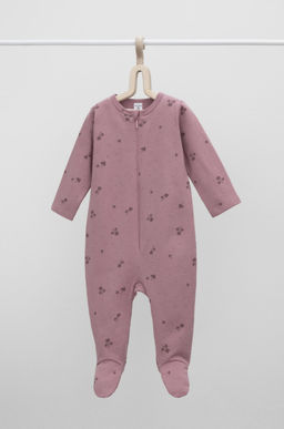 К 6192/морозная вишня,клевер, комбинезон