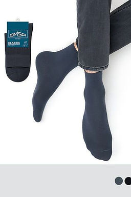 OMSA CLASSIC 207 носки муж.* - grigio scuro