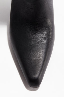 Botas de piel a la rodilla - H&m фото 3