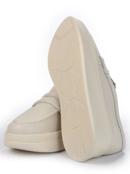 03-PDD171-2 BEIGE Полуботинки женские (натуральная кожа)