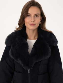 Lacivert Comfort Fit Mont - Pierre cardin фото 2