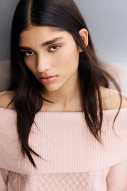 Jersey off-the-shoulder - H&m фото 6