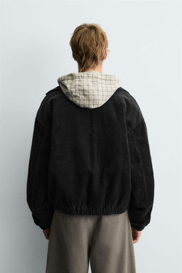 RELAXED FIT CORDUROY JACKET - Zara фото 3