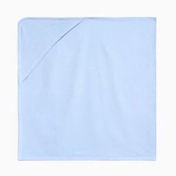 Полотенце-уголок махровый Крошка Я 85х85 см, цвет нежно-голубой, 100% хлопок, 320 г/м2  фото 8