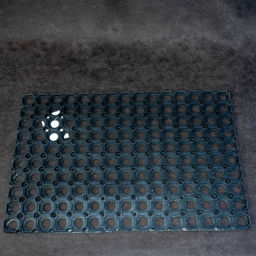 Коврик напольный Решетка RH 40*60 см, толщина 16 мм