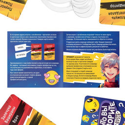 Настольная игра Что вы говорите? Anime style, 100 карт, 6 загубников, 10+ - Лас играс фото 14