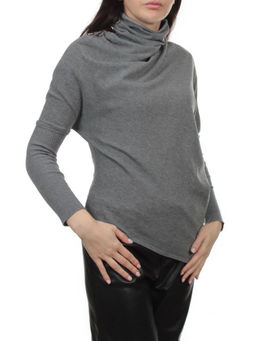 014 LT. GRAY Кофта женская (65% хлопок, 35% полиэстер)