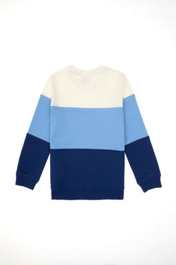 Erkek _ocuk _ndigo Basic Bisiklet Yaka Sweatshirt - U.s. polo assn фото 2