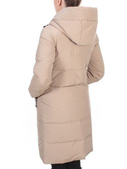 888 BEIGE Пальто зимнее женское VINVELLA (200 гр. холлофайбер) - Fashion фото 4