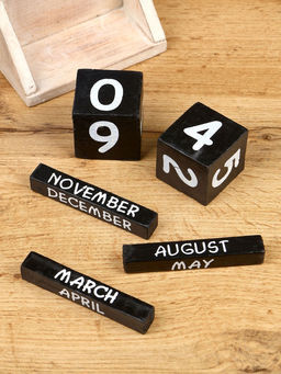 Календарь настольный Мопед, 145.514 см, дерево, синий - Simaland фото 7