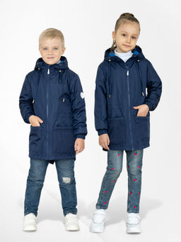 Ветровка синяя