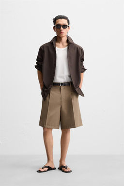 REGULAR-FIT BERMUDA SHORTS