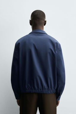 REGULAR FIT COTTON JACKET - Zara фото 3