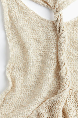 Vestido efecto crochet con detalle girado - H&m фото 8