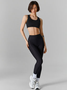 Леггинсы спортивные женские черные